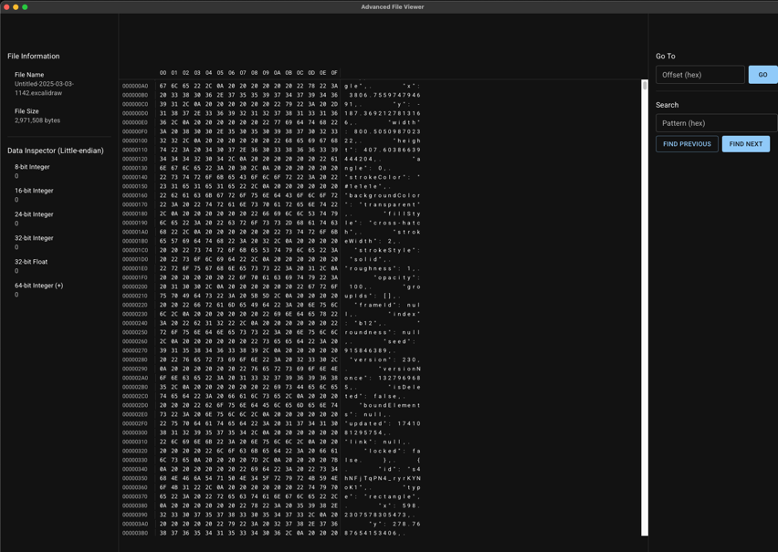 Exhume partition discovery view